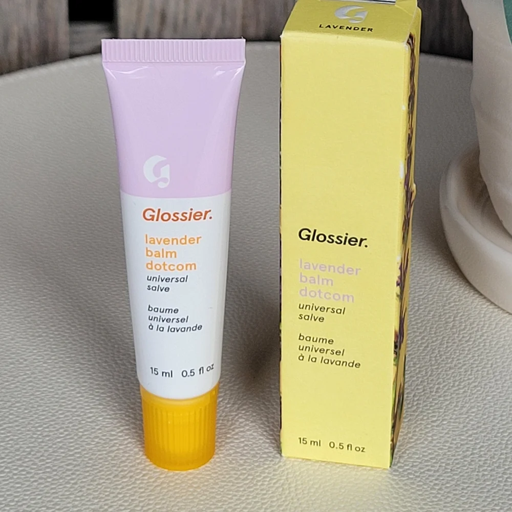 Glossier Lavendar Lip Balm Dotcom